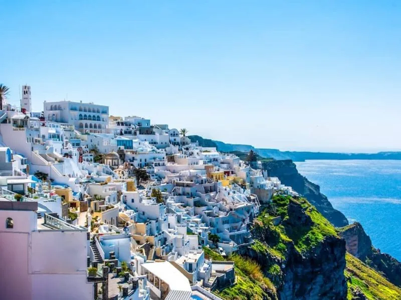 santorini hy lap kham pha hon dao thien duong giua bien dia trung hai